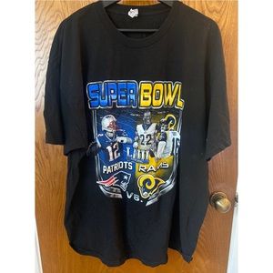 Patriots vs. Rams Super Bowl Graphic Tee